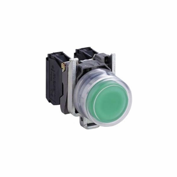 Schneider Electric Ovládací tlačítko 22mm zelené s vratno...