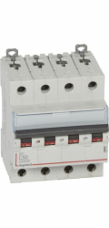Legrand Jistič 4P C 50A 6kA S304 DX3 (407933)