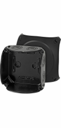 Hensel Rozvodná krabice 130 x 130 x 77 mm IP66/67 černá KF 0600 B (62000052)
