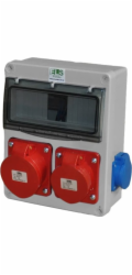 ELS Elektrotechnika Napájecí sada MIKO-8M 2x32A/5P + 2x230V IP44 E901308014