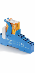 Finder Relé rozhraní řady 4C 2P 8A 24V AC ZÁSUVNÉ 4C.P2.8.024.0060SPA
