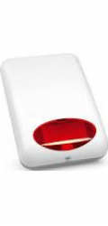 Satel Venkovní opticko-akustické signalizační zařízení s červeným LED světlem (SPL-5010 R)