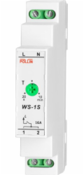 Pollin Schodišťový časovač 16A 20s-10min 230V AC 1Z WS-1S - WS-1S