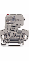 Wago Pojistková svorka 4mm2 šedá 10A 5x 20mm (281-611/281-541)