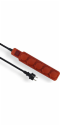 Elgotech EXTREME prodlužovací kabel do dílny s 5 zásuvkami, 5 m, IP44 (PW-505W)