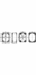 Schneider Pouzdro 164 x 121 x 87 mm ABS IP66 Thalassa TBS (NSYTBS16128)