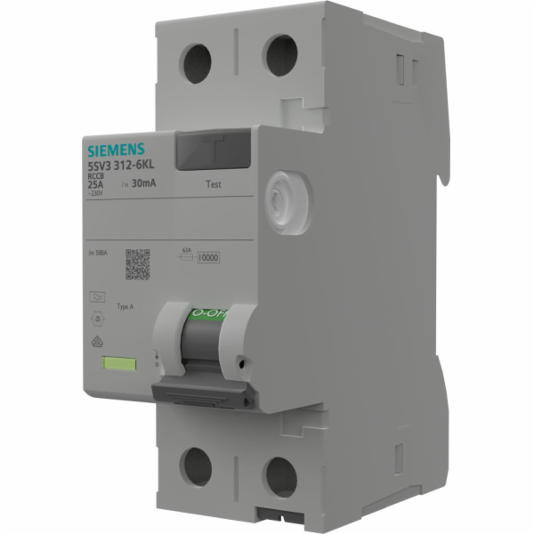 Siemens Proudový chránič 25A 30mA 2p VDE Siemens 9991