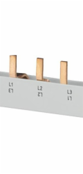 Siemens Propojovací lišta 3P 10 mm2 s kolíkovým konektorem, 57 modulů (19x3P), řezatelná (bez koncovek) 5ST3740
