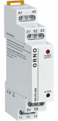 Orno modulární relé pro regulaci hladiny vody pro 2 nádrže 24-240 V AC/DC, OR-PZ-466