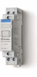 Finder Modulární výkonové relé 2NO 20A 230V AC s AgSnO2 kontaktem (22.22.8.230.4000)