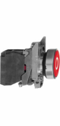 Schneider Electric Ovládací tlačítko 22mm červené s vratnou pružinou 1R (XB4BA4322)