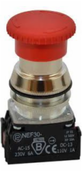 Promet Bezpečnostní tlačítko 30mm 2R (W0-NEF30-DRP 2Y C)