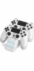Snakebyte Nabíjecí stanice TWIN:CHARGE 4 pro PS4, bílá