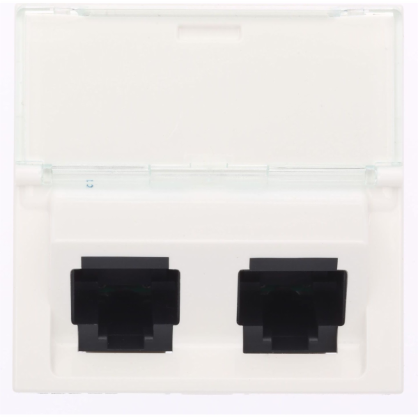 Legrand MOSAIC Dvojitá počítačová zásuvka RJ45 kat. 5e UT...