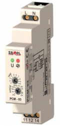 Zamel Časové relé 16A 1NO/NC 230V AC PCM-03