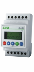 F&F Čítač impulsů 24-264V AC/DC 1P 8A programovatelný CLI-01