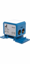 Elektro-Plast Rozvodný blok 2x4-70mm2 + 2x4-50mm2 + 1x4-25mm2 modrý DB6-N 48,38