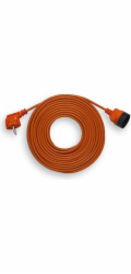 Elgotech OMY prodlužovací kabel pro zahradu, 1 zásuvka, černá, oranžová, 30 m (PK-1030)