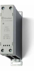 Finder Modulární SSR relé na DIN lištu 1NO 30A 60 - 240V AC s nulovým spínáním, řízení 230V (77.31.8.230.8050)