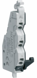 Hager Pomocný signální kontakt 1P 3A 250V AC, montáž do zadní části (HXA024H)