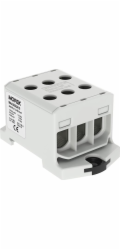 MOREK Přípojnicový konektor 1,5-50mm2 šedý 6otvorový AL/CU 1000V TH35 1P MAA3050A10 Morek 4283