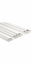 Elettrocanali Kabelový kanál s krytem CP 120 x 80 mm bílý 2 m (ECCP12080B)