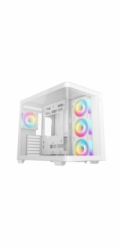 Deepcool CG530U 4F WH (bílá, zakřivená skleněná vitrína)