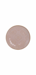 DOMOLETTI Dezertní talíř Pink arabic, O 19 cm, růžová