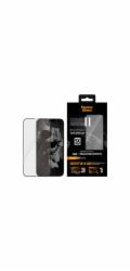 PanzerGlass Ceramic Protection II - Ochrana obrazovky pro mobilní telefon - ultraširoký strih s FASTFIT IN-A-BOX - sklo - barva rámu cerná - pro Apple iPhone 13 Pro, 14, 16e, 17e