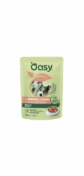 OASY Strips in Gravy Adult with Salmon and potatoes - vlhké krmivo pro psy - 100g
