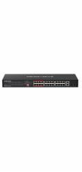 Switch TP-Link Mercusys MS126CP 24x LAN PoE+, 2x GLAN, 2x SFP kombo, 295W