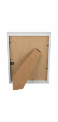 Sonstige MDF rám na obraz, široký, bílý, 21 cm x 29,7 cm