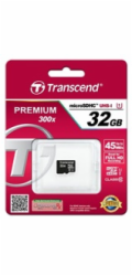 Transcend 32GB microSDHC UHS-I (Class 10) paměťová karta (bez adaptéru)