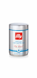 Illy Decaffeinato dóza zrnková káva 250 g