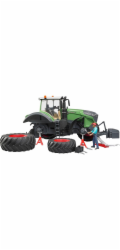 Bruder Traktor Fendt 1050 Vario s figurkou mechanika a dílenským nářadím (04041)