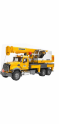 BRUDER MACK Granite Liebherr Kran-LKW (gelb/grau)