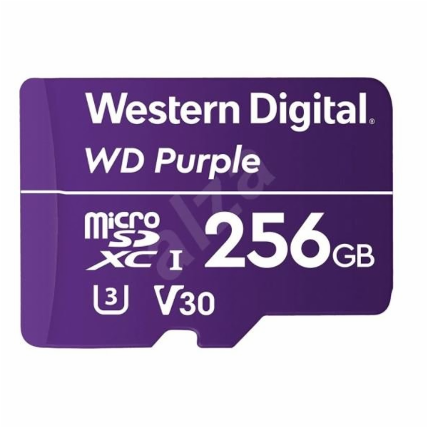 MicroSDXC paměťová karta Western Digital PURPLE pro kamer...