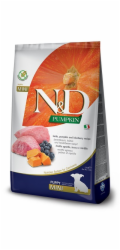 N&D PUMPKIN DOG Puppy Mini Lamb & Blueberry 2,5kg granule pro štěňata