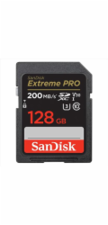 SanDisk SDXC karta 128GB Extreme PRO (200 MB/s Class 10, UHS-I U3 V30)