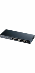 Zyxel GS1900-8 Řízený L2 Gigabit Ethernet (10/100/1000) Černá