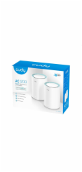 Cudy M1300 - AC1200 Wi-Fi Mesh Solution 2-Pack, Dual-Band, 867+300Mbps, 802.11ac/a/b/g/n, 2x GigEth, 2x int.antenna, MU-MIMO