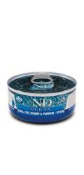 FARMINA N&D CAT OCEAN TUNA COD SHRIMP&P