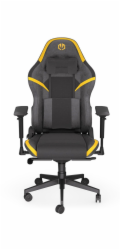 Endorfy herní židle Scrim YL / kombinace textil / kůže / černožlutá
