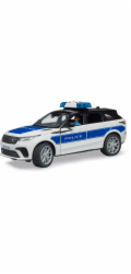 Policejní vozidlo Range Rover Velar s policistou, model vozidla