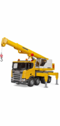 Autojeřáb Scania Super 560R Liebherr se světelným a zvukovým modulem, model vozidla