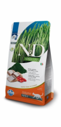 FARMINA N&D Spirulina Herring - suché krmivo pro kočky - 1.5 kg