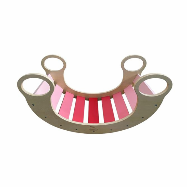 2Kids Toys Montessori růžová houpačka