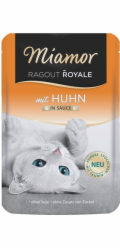 MIAMOR Ragout Royale Chicken v omáčce - mokré krmivo pro kočky - 100g