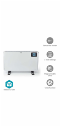 Ventilátor Nedis SmartLife konvekční, horkovzdušný HTCO50WTW