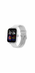 CARNEO Versa HR+/Silver/Sport Band/White